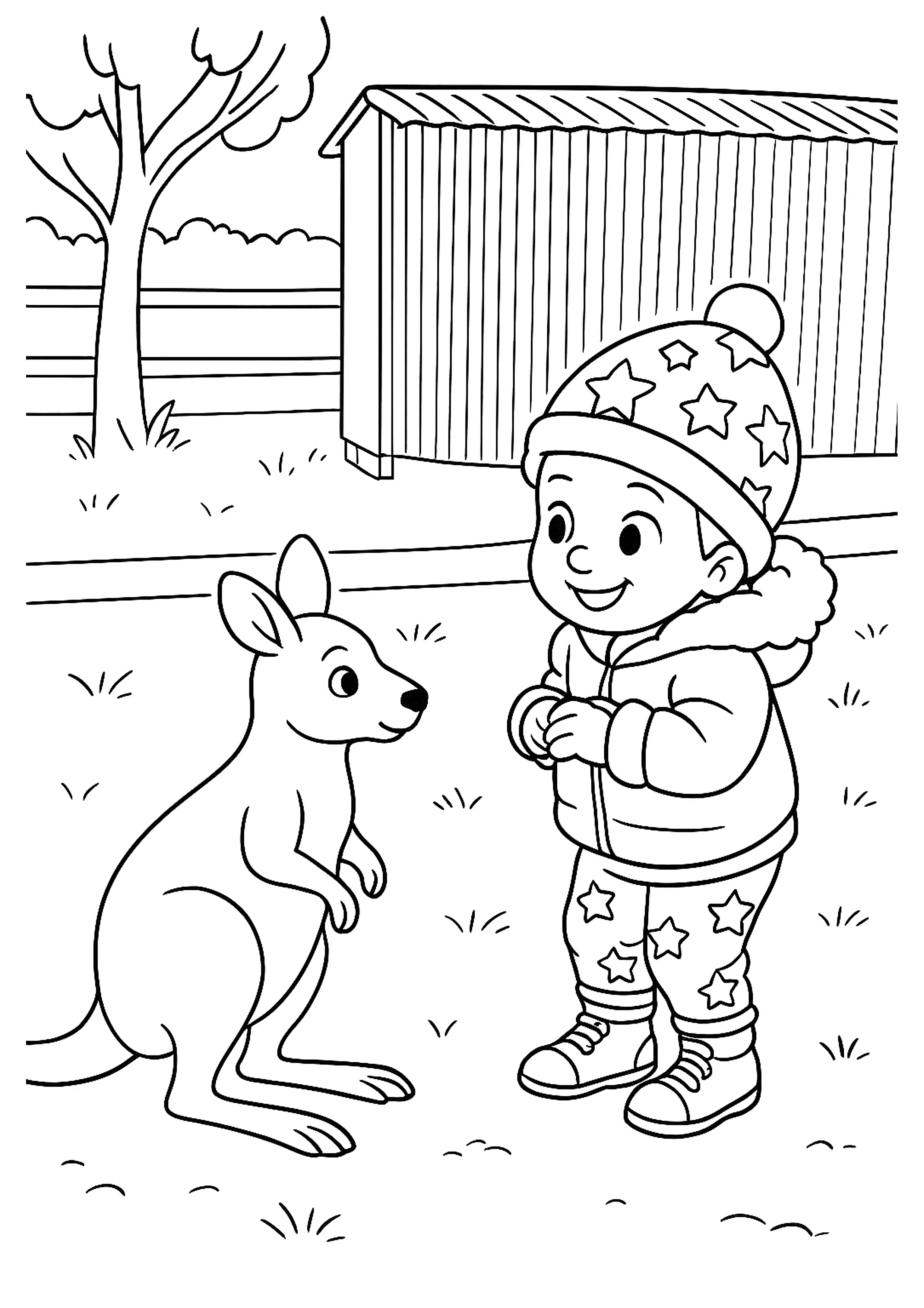 Koluwin colouring book front cover